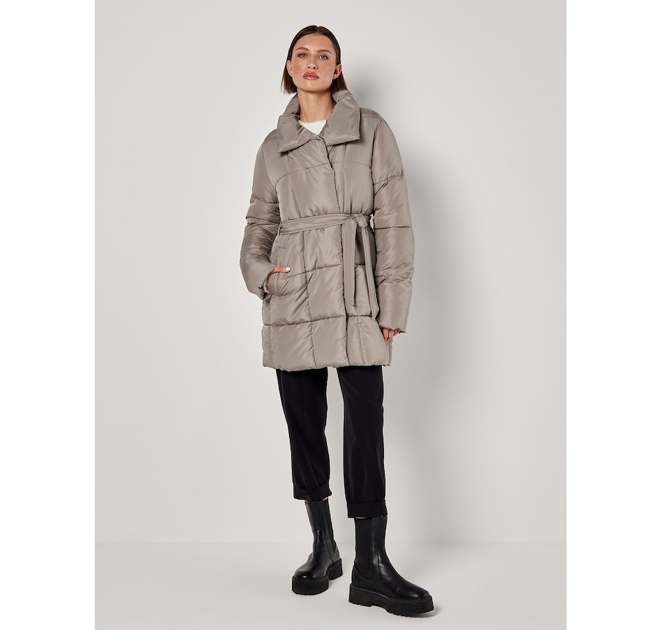 Image 101801_STN.jpg, Product 101-801 / Price $195.00, Apricot Quilted Belted Jacket from Apricot on TSC.ca's Fashion department