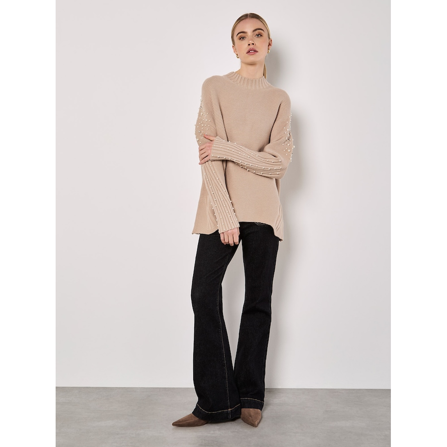 Image 101804_ALTMORE1.jpg, Product 101-804 / Price $64.88, Apricot Diamond Oversized Mock Neck Jumper from Apricot on TSC.ca's Fashion department