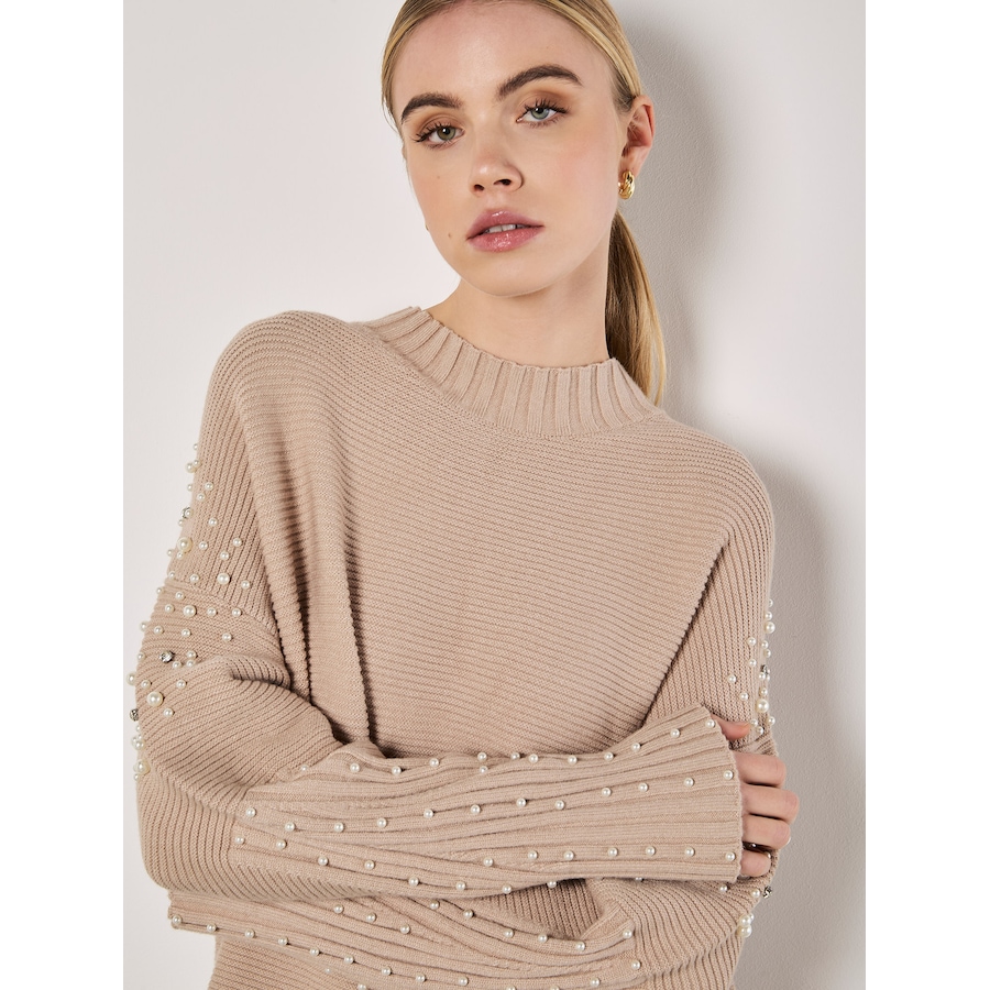 Image 101804_ALTMORE2.jpg, Product 101-804 / Price $64.88, Apricot Diamond Oversized Mock Neck Jumper from Apricot on TSC.ca's Fashion department