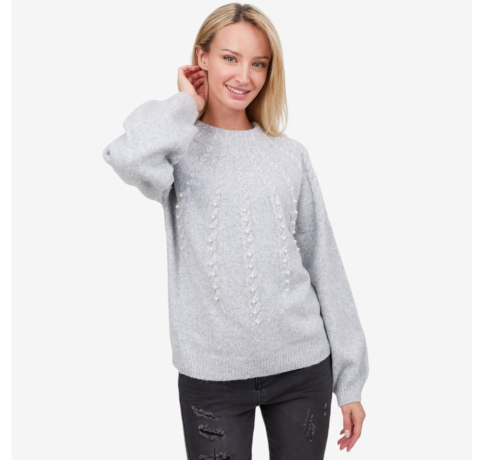 Image 101809_ALTMORE2.jpg, Product 101-809 / Price $104.00, Apricot Graduated line Pearl Jumper from Apricot on TSC.ca's Fashion department