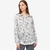 Legacy Shino Shimmer Script Print Blouse