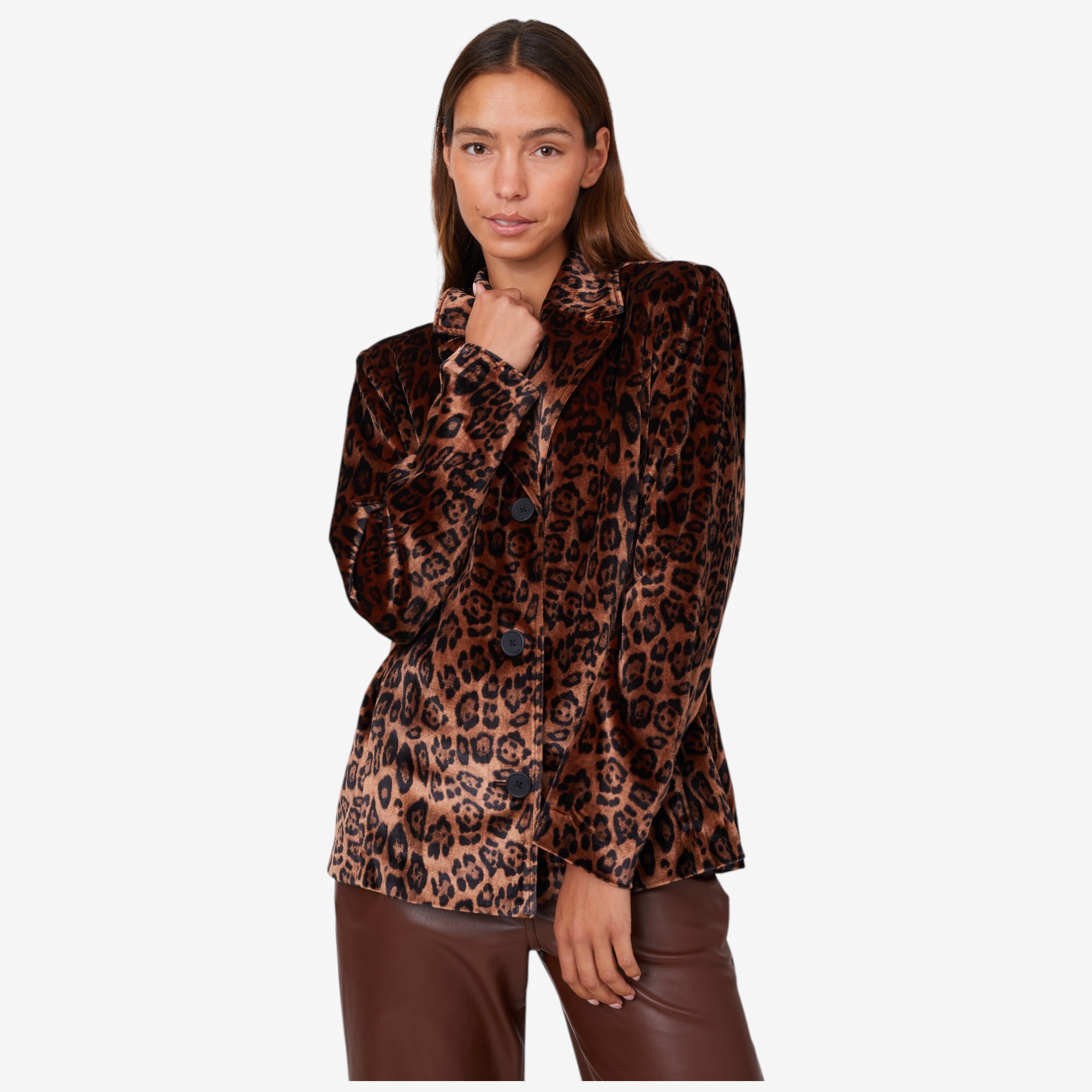 Stacy London Single Breasted Velvet Blazer - TSC.ca