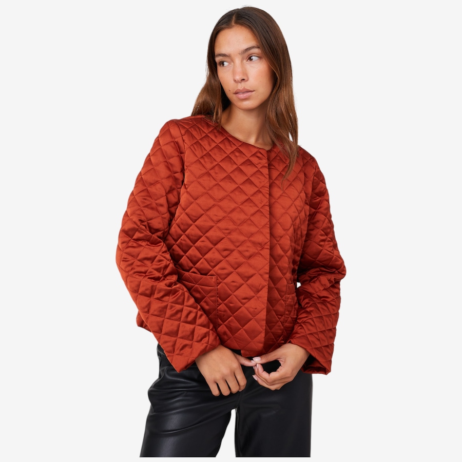 Image 101860_SCE.jpg, Product 101-860 / Price $49.33, Stacy London Quilted Satin Jacket from by Stacy London on TSC.ca's Fashion department