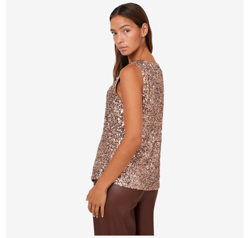 Image 101861_ALTMORE2.jpg, Product 101-861 / Price $64.88, Stacy London Knit Sequin Top from by Stacy London on TSC.ca's Fashion department