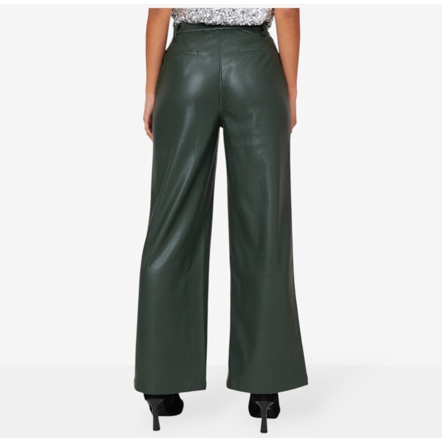 Image 101862_ALTMORE3.jpg, Product 101-862 / Price $94.88, Stacy London Faux Leather Pleated Trouser from by Stacy London on TSC.ca's Fashion department