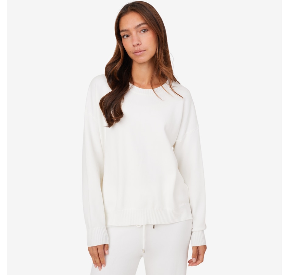 Image 101888_CRM.jpg, Product 101-888 / Price $59.88, Astrid Luxe Soft Knit Top from Astrid on TSC.ca's Fashion department