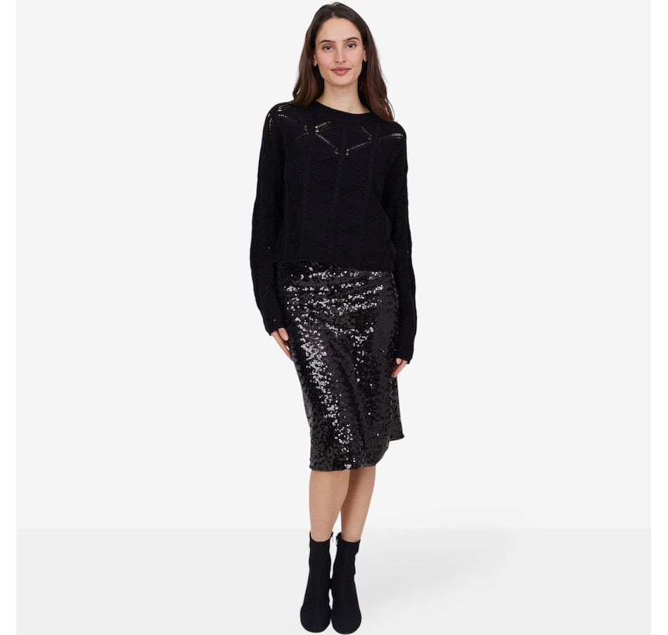 Image 101894_ALTMORE3.jpg, Product 101-894 / Price $79.88, Astrid Pull-On Sequined Skirt from Astrid on TSC.ca's Fashion department