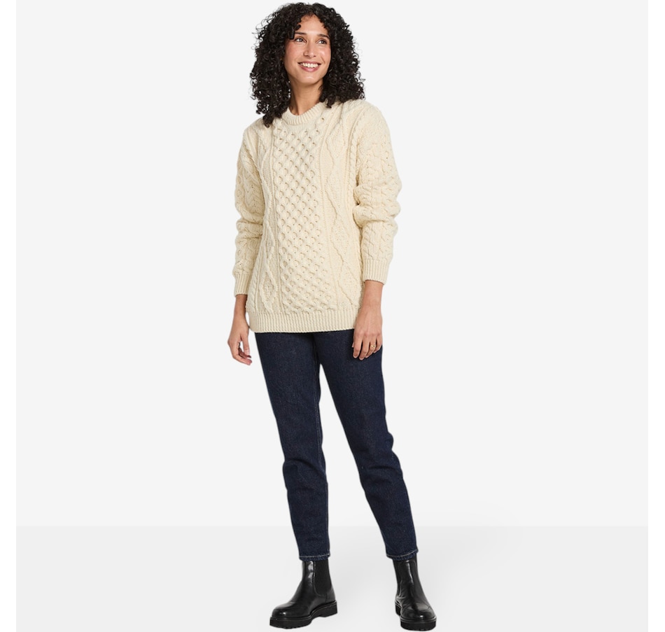 Image 101898_ALTMORE2.jpg, Product 101-898 / Price $84.99, Aran Woollen Mills Unisex Classic Heritage Aran Sweater from Aran Woollen Mills on TSC.ca's Fashion department