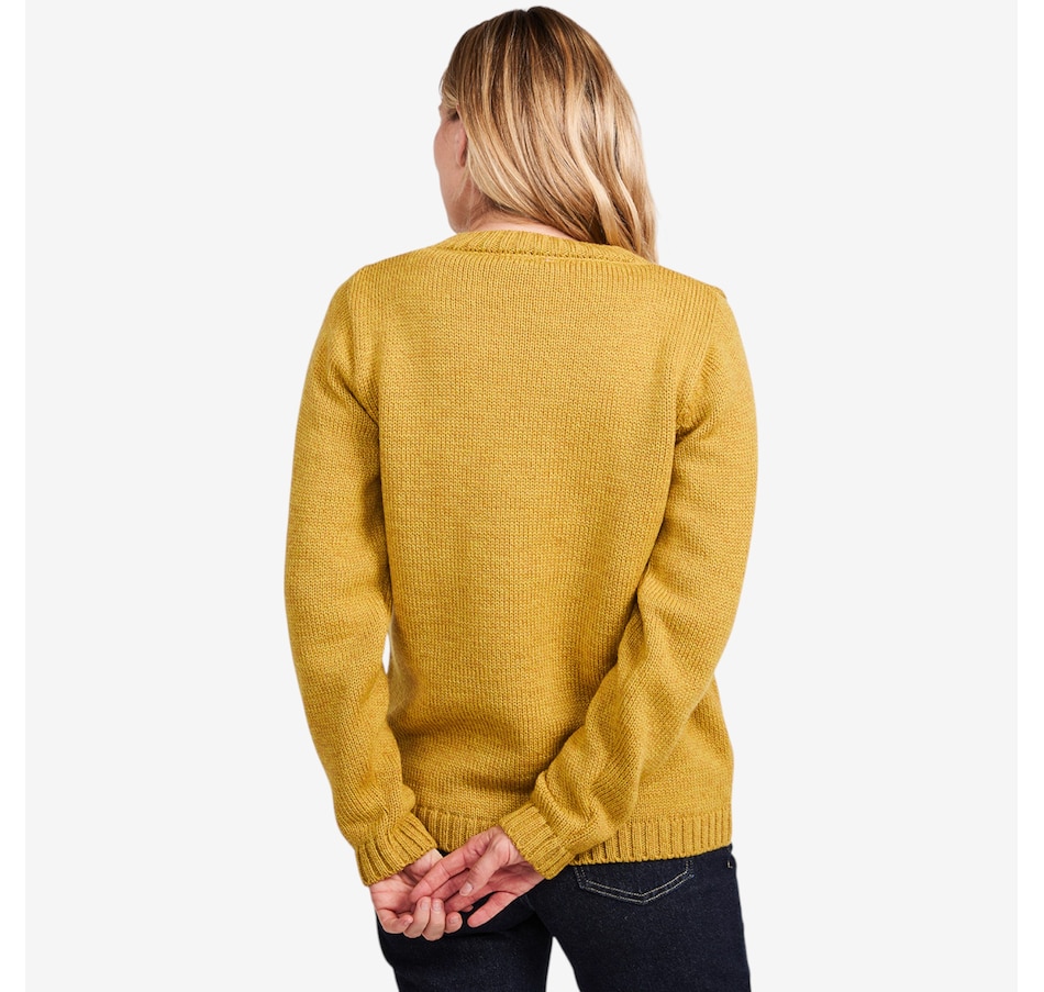 Image 101902_ALTMORE7.jpg, Product 101-902 / Price $150.00, Aran Woollen Mills Plain Stitch Crewneck Sweater from Aran Woollen Mills on TSC.ca's Fashion department