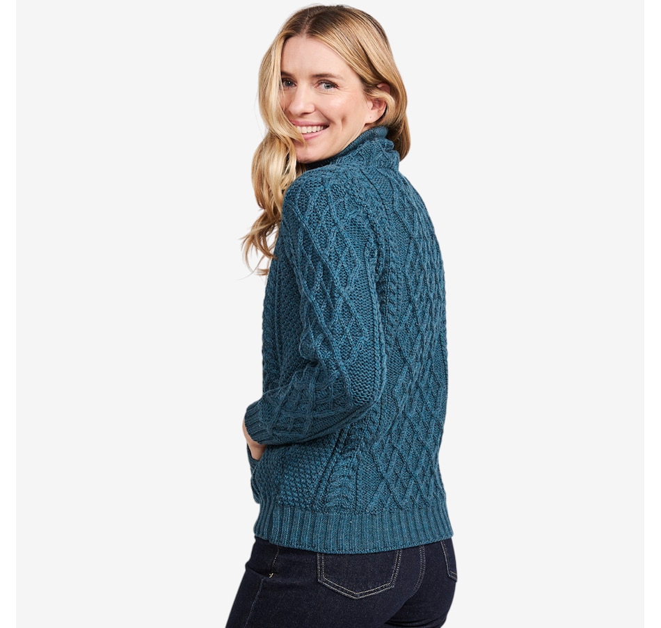 Image 101908_ALTMORE6.jpg, Product 101-908 / Price $154.99, Aran Woollen Mills Drawstring Sweater with Pouch Pocket from Aran Woollen Mills on TSC.ca's Fashion department