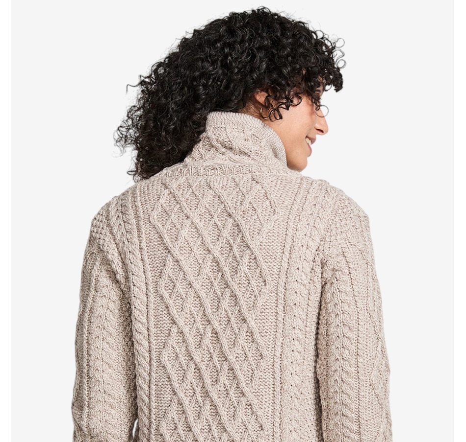 Image 101908_ALTMORE8.jpg, Product 101-908 / Price $154.99, Aran Woollen Mills Drawstring Sweater with Pouch Pocket from Aran Woollen Mills on TSC.ca's Fashion department