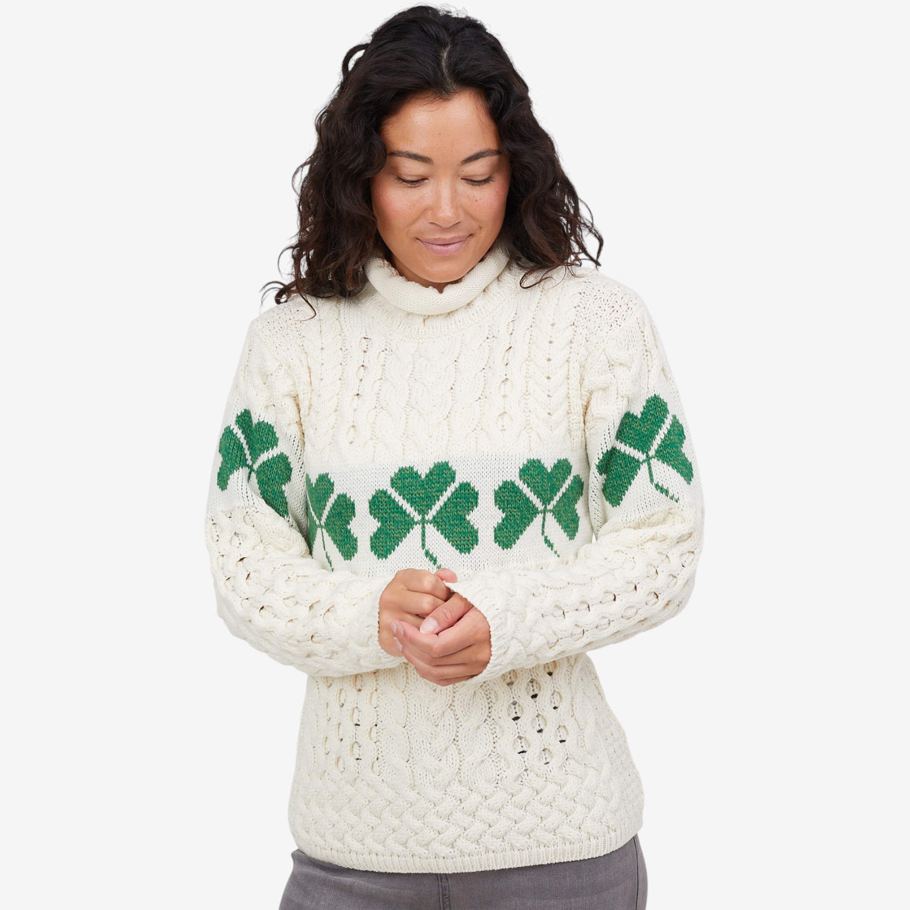 Aran Woollen Mills Shamrock Sweater - TSC.ca