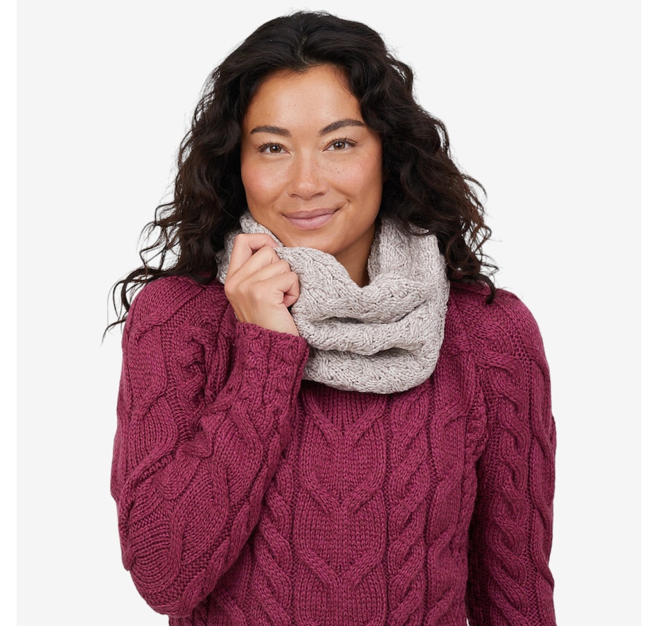 Image 101955_TDOAT.jpg, Product 101-955 / Price $65.00, Aran Woollen Mills Supersoft Merino Infinity Scarf from Aran Woollen Mills on TSC.ca's Fashion department