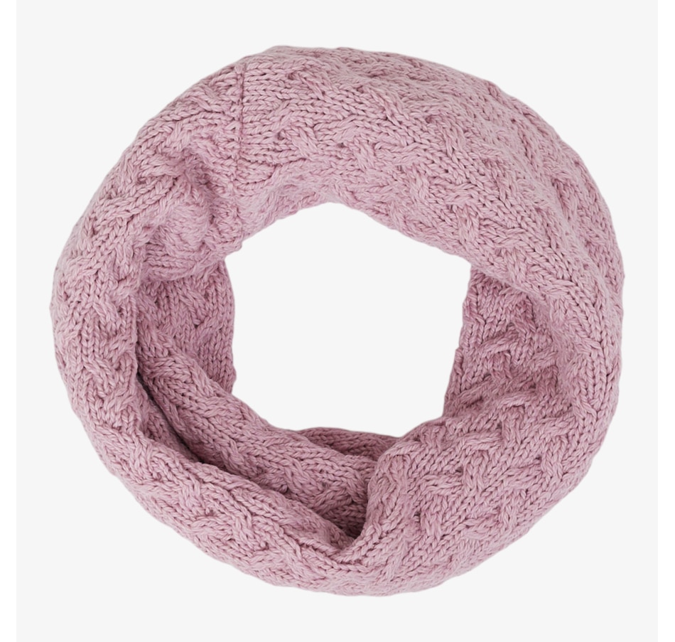 Image 101955_WNRSE.jpg, Product 101-955 / Price $65.00, Aran Woollen Mills Supersoft Merino Infinity Scarf from Aran Woollen Mills on TSC.ca's Fashion department