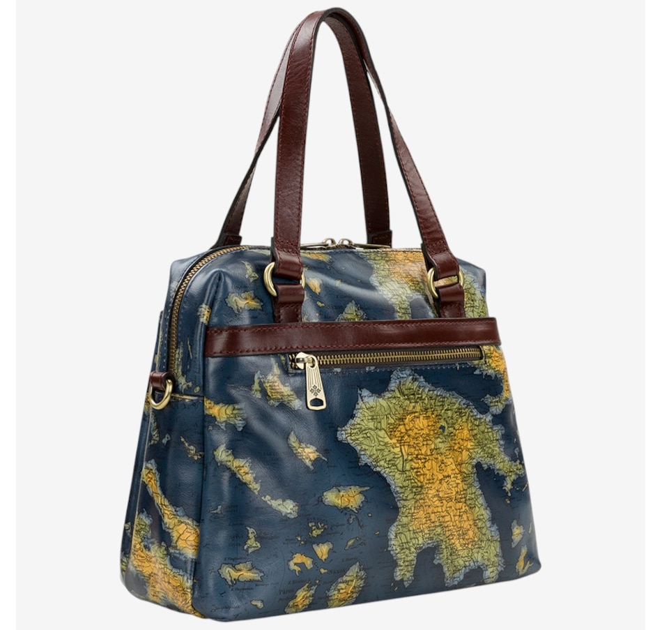 Image 101964_ALTMORE1.jpg, Product 101-964 / Price $249.00, Patricia Nash Rosora Leather Satchel from Patricia Nash on TSC.ca's Fashion department