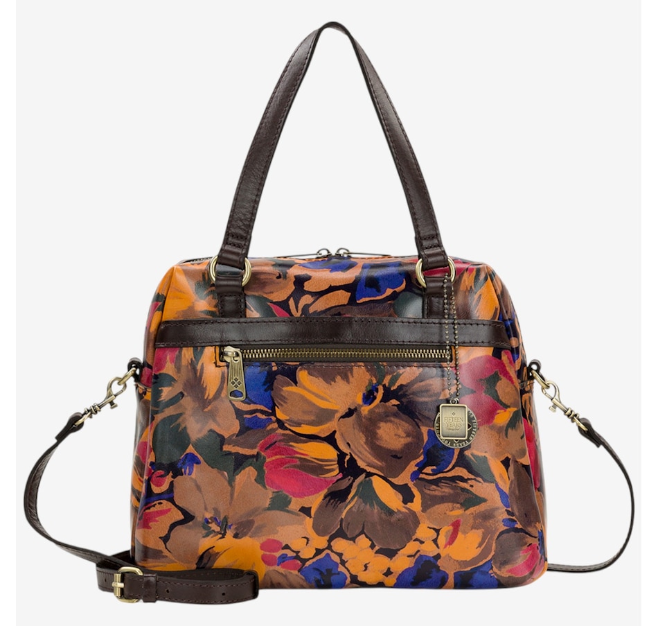 Image 101964_FAF.jpg, Product 101-964 / Price $249.00, Patricia Nash Rosora Leather Satchel from Patricia Nash on TSC.ca's Fashion department