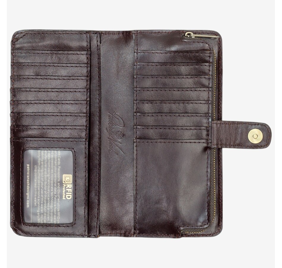 Image 101965_ALTMORE2.jpg, Product 101-965 / Price $89.00, Patricia Nash Centona Leather Wallet from Patricia Nash on TSC.ca's Fashion department