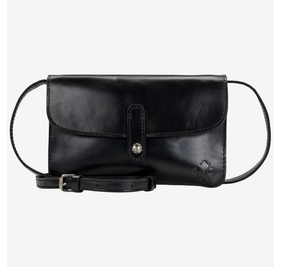 Image 101968_BLK.jpg, Product 101-968 / Price $79.00, Patricia Nash Lana Leather Phone Crossbody from Patricia Nash on TSC.ca's Fashion department