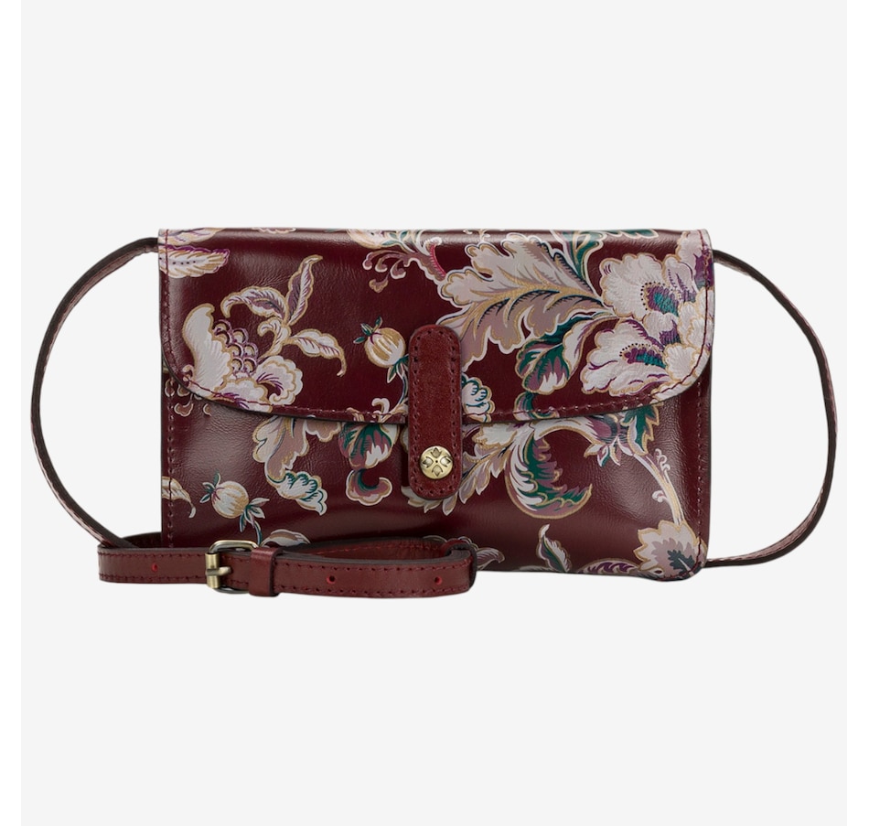 Image 101968_EURFL.jpg, Product 101-968 / Price $79.00, Patricia Nash Lana Leather Phone Crossbody from Patricia Nash on TSC.ca's Fashion department