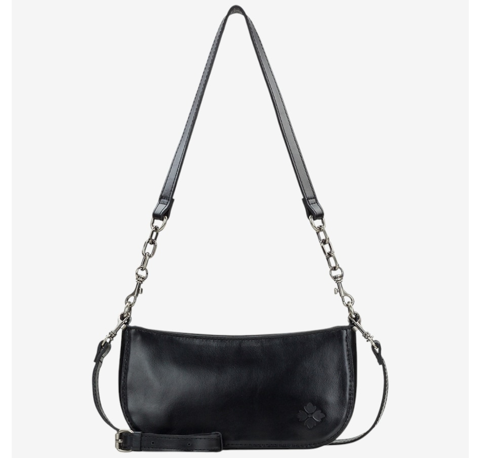 Image 101969_BLK.jpg, Product 101-969 / Price $129.99, Patricia Nash Sassi Baguette Crossbody Shoulder Bag from Patricia Nash on TSC.ca's Fashion department