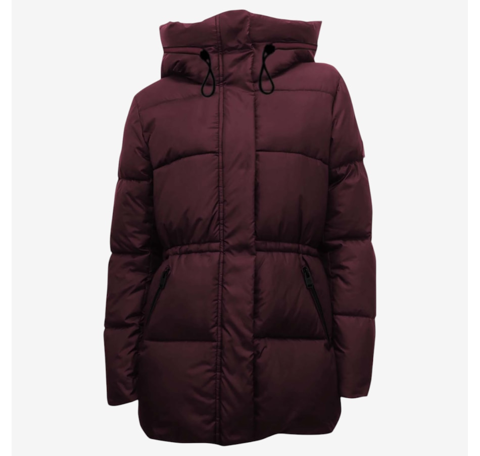 Image 101980_MRL.jpg, Product 101-980 / Price $169.00, Point Zero Urban Puffer Midlength Coat from Point Zero on TSC.ca's Fashion department