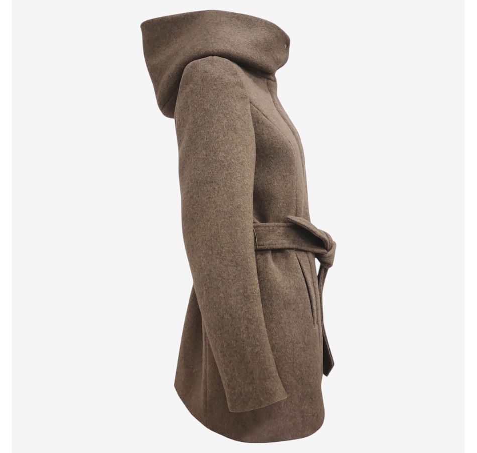 Image 101981_ALTMORE2.jpg, Product 101-981 / Price $179.00, Point Zero Belted Melton Chic Coat from Point Zero on TSC.ca's Fashion department