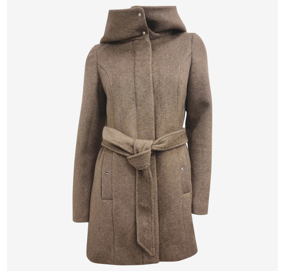Image 101981_MOC.jpg, Product 101-981 / Price $179.00, Point Zero Belted Melton Chic Coat from Point Zero on TSC.ca's Fashion department
