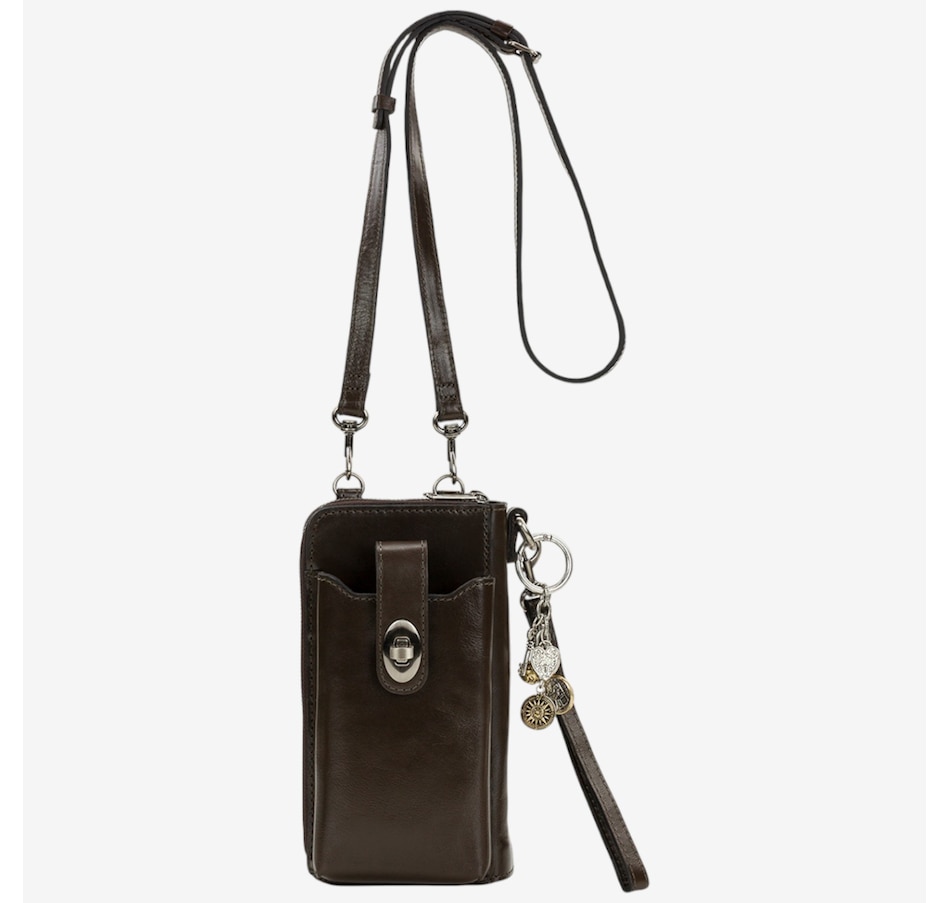 Image 101984_MRM.jpg, Product 101-984 / Price $129.99, Patricia Nash Amalia Phone Crossbody with Wristlet Strap and Charm from Patricia Nash on TSC.ca's Fashion department