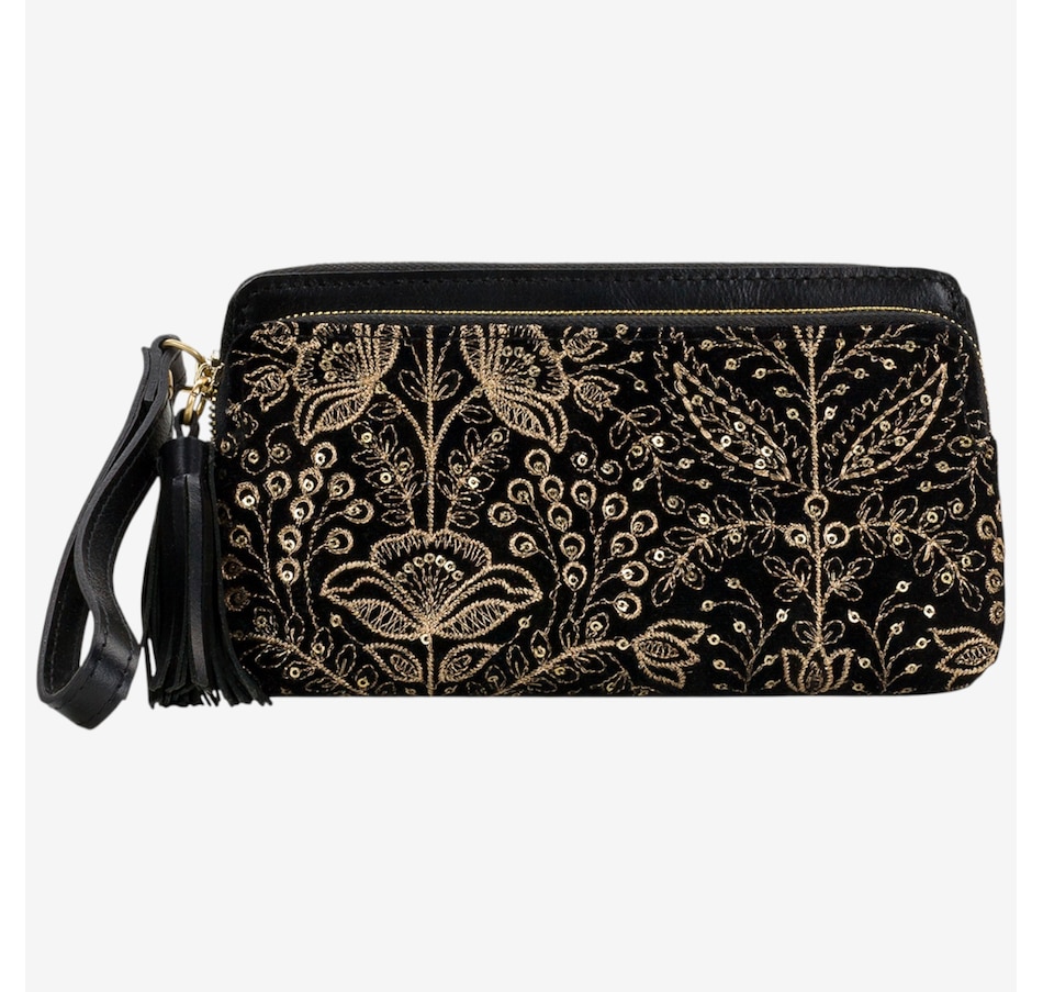 Image 102003_BLK.jpg, Product 102-003 / Price $79.99, Patricia Nash Tito Tassel Wristlet from Patricia Nash on TSC.ca's Fashion department