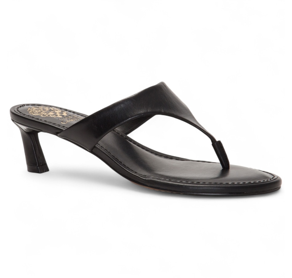Image 102015_BLK.jpg, Product 102-015 / Price $99.88, Vince Camuto Lina Kitten Heel Sandal from Vince Camuto on TSC.ca's Shoes department