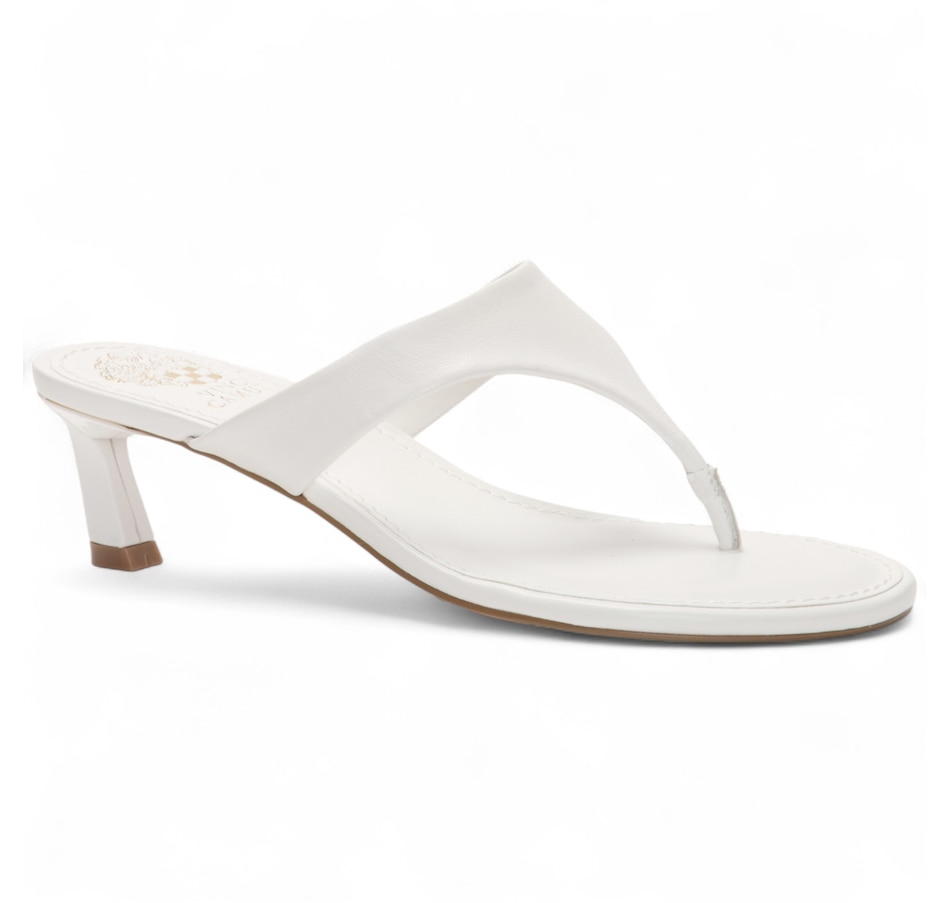 Image 102015_WHT.jpg, Product 102-015 / Price $99.88, Vince Camuto Lina Kitten Heel Sandal from Vince Camuto on TSC.ca's Shoes department