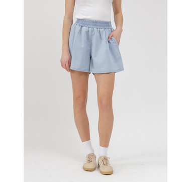 Brunette The Label Chambray Short