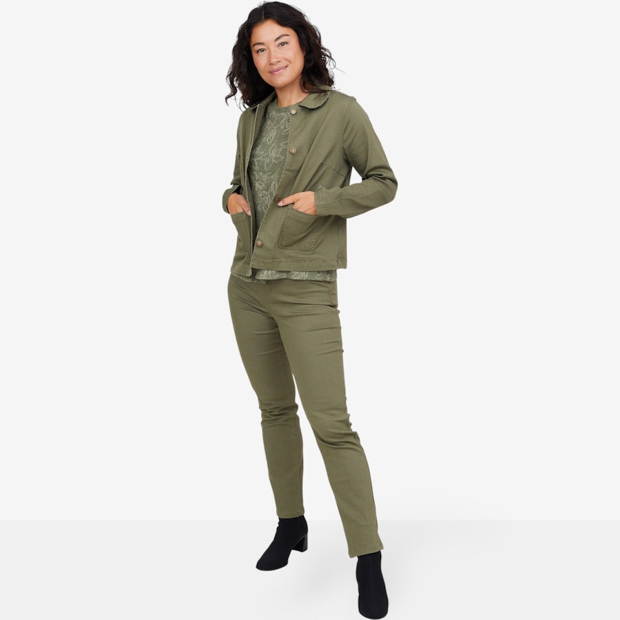 Image 102038_ALTMORE2.jpg, Product 102-038 / Price $64.88, Diane Gilman Coolmax Shaper Straight Leg Jean from DG2 by Diane Gilman on TSC.ca's Fashion department