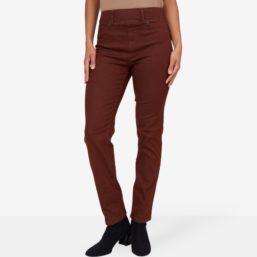Image 102038_COC.jpg, Product 102-038 / Price $64.88, Diane Gilman Coolmax Shaper Straight Leg Jean from DG2 by Diane Gilman on TSC.ca's Fashion department