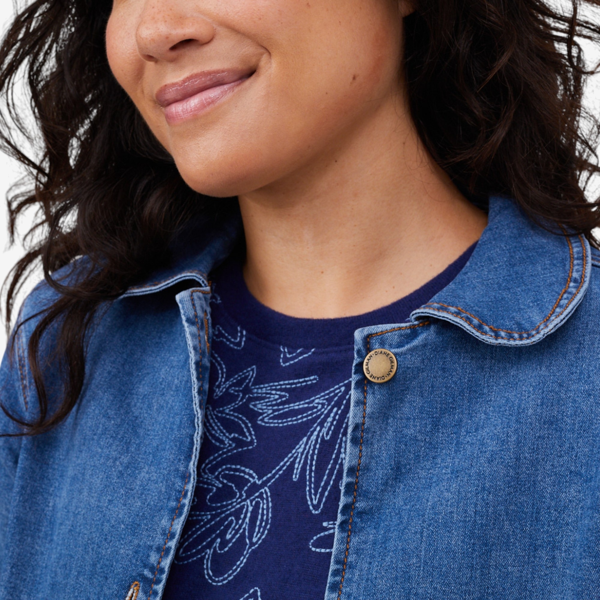 Diane Gilman Denim CoolMax French Country Jacket - TSC.ca