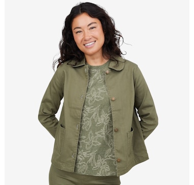Diane Gilman Denim CoolMax French Country Jacket