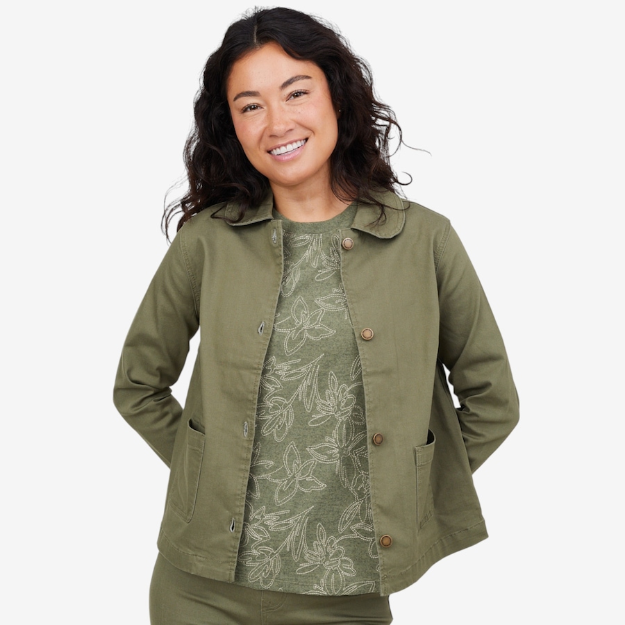 Image 102039_OLI.jpg, Product 102-039 / Price $29.33, Diane Gilman Denim CoolMax French Country Jacket from DG2 by Diane Gilman on TSC.ca's Fashion department