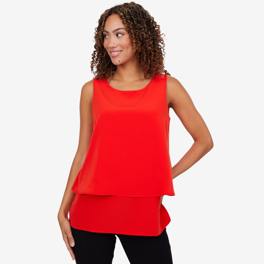 Image 102051_FIERD.jpg, Product 102-051 / Price $24.33, Diane Gilman Easy Tank from DG2 by Diane Gilman on TSC.ca's Fashion department