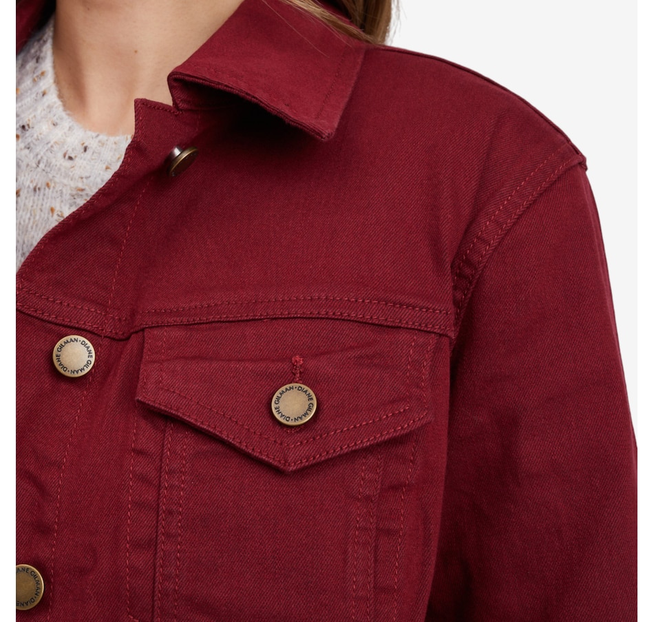 Image 102053_ALTMORE2.jpg, Product 102-053 / Price $149.90, Diane Gilman New Classic Stretch Longline Denim Car Coat from DG2 by Diane Gilman on TSC.ca's Fashion department