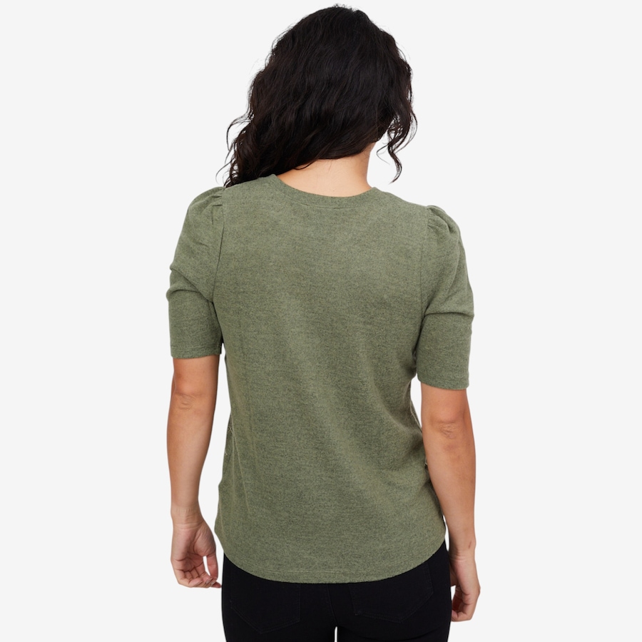 Image 102057_ALTMORE5.jpg, Product 102-057 / Price $29.33, Diane Gilman Embroidered Puff Sleeve Top from DG2 by Diane Gilman on TSC.ca's Fashion department