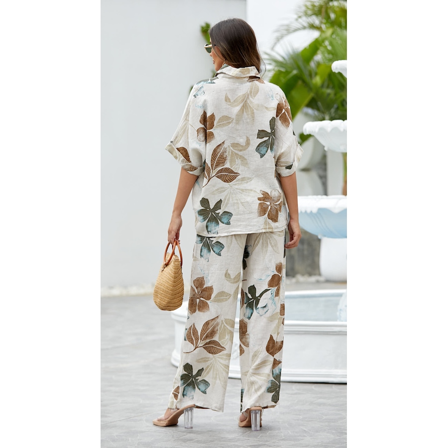 Image 102066_ALTMORE1.jpg, Product 102-066 / Price $34.33, Orange Fashion Village Pia's Linen Printed Pant from Orange Fashion Village on TSC.ca's Fashion department
