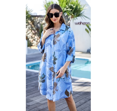 Orange Fashion Village Pia's Shirt Dress