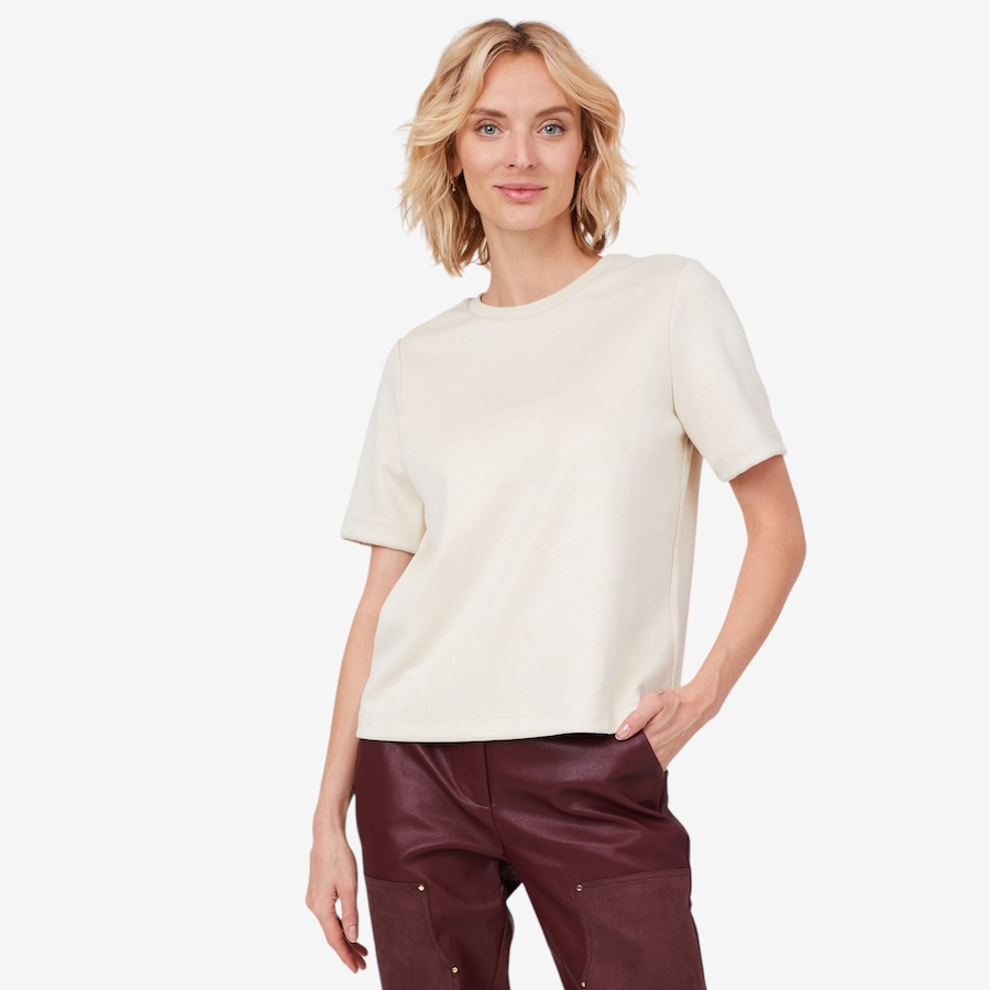 Image 102109_SAN.jpg, Product 102-109 / Price $24.33, Modern Identity Short Sleeve Top from Modern Identity on TSC.ca's Fashion department