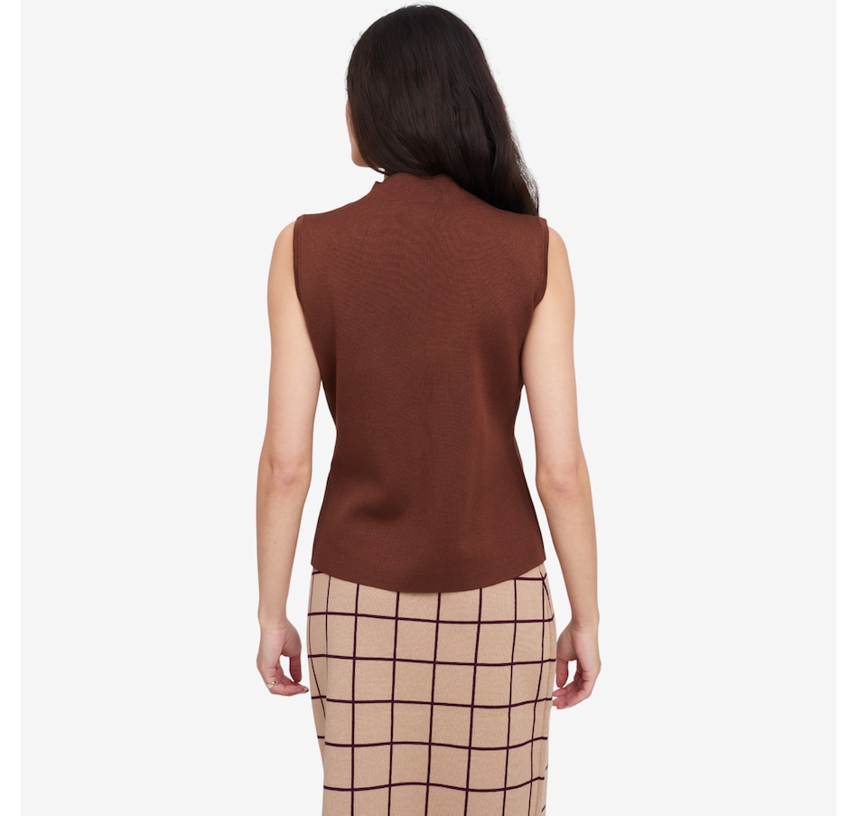 Image 102139_ALTMORE1.jpg, Product 102-139 / Price $49.99, Nina Leonard Sleeveless Mock Neck Top from Nina Leonard on TSC.ca's Fashion department