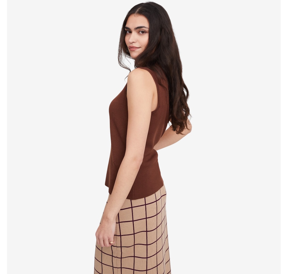 Image 102139_ALTMORE2.jpg, Product 102-139 / Price $49.99, Nina Leonard Sleeveless Mock Neck Top from Nina Leonard on TSC.ca's Fashion department