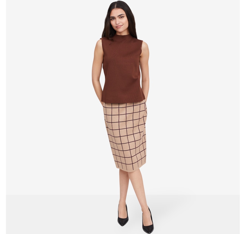 Image 102139_ALTMORE3.jpg, Product 102-139 / Price $49.99, Nina Leonard Sleeveless Mock Neck Top from Nina Leonard on TSC.ca's Fashion department