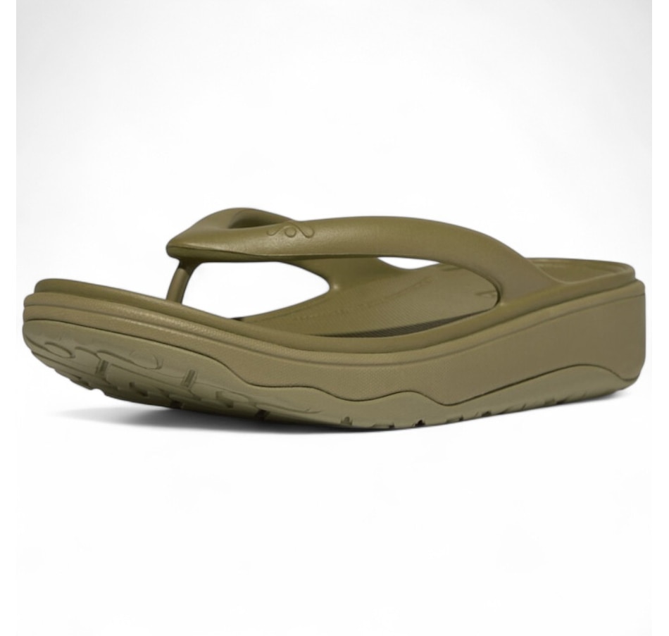 Image 102145_CMGRN.jpg, Product 102-145 / Price $39.88, FitFlop Relieff Recovery Toe Post Sandal from FitFlop on TSC.ca's Shoes department