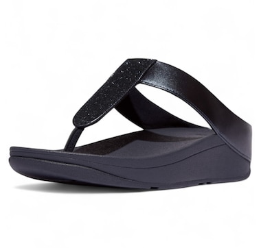 FitFlop Fino Glitterdust Metallic Toe Post Sandal