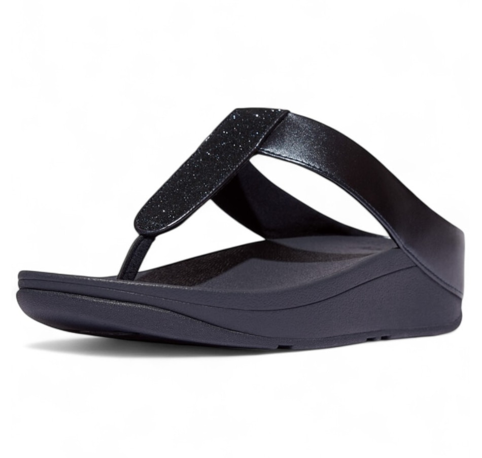 FitFlop Fino Glitterdust Metallic Toe Post Sandal