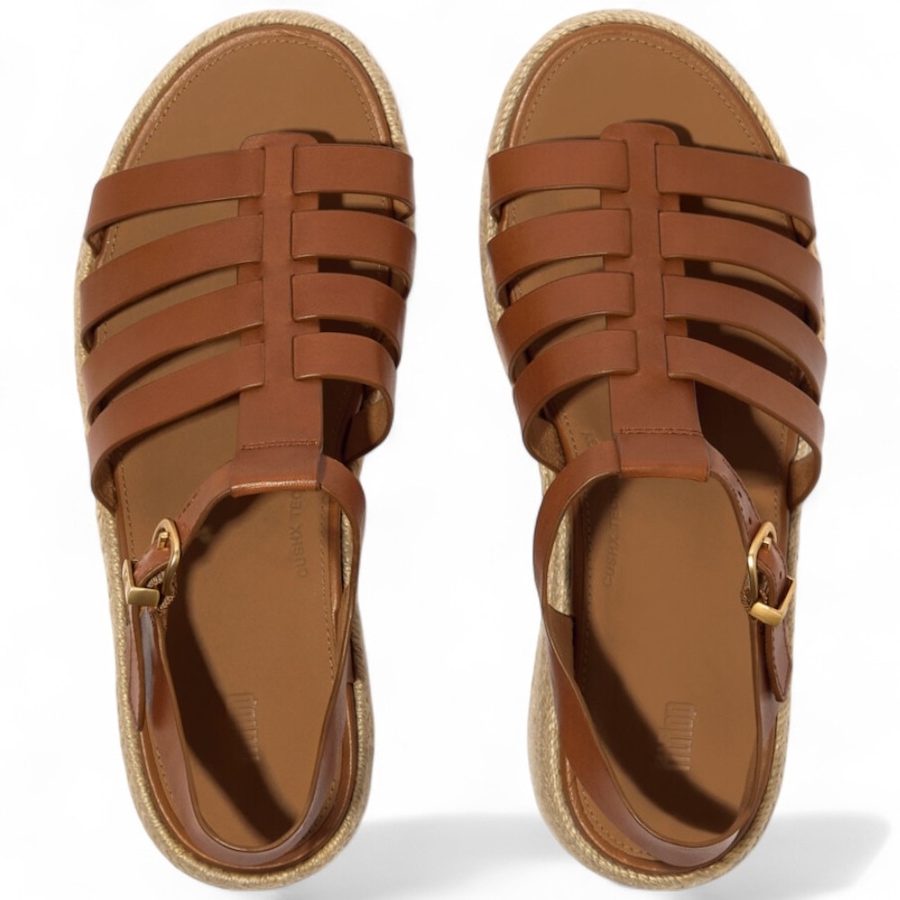 Image 102153_ALTMORE1.jpg, Product 102-153 / Price $49.33, FitFlop Platforms Espadrille Leather Fisherman Wedge Sandal from FitFlop on TSC.ca's Shoes department